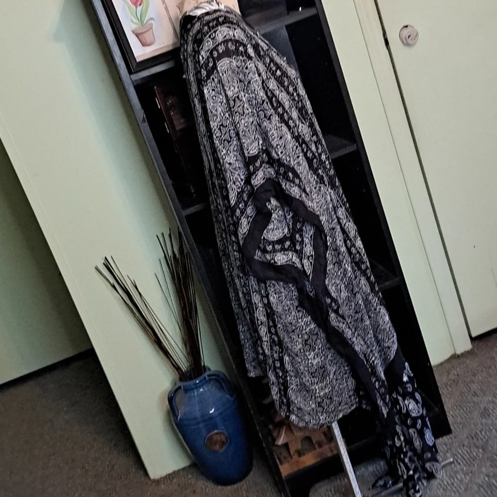 Nicole Paloma Hand Sewn Kamona Cardigan Duster New - Picture 3 of 10